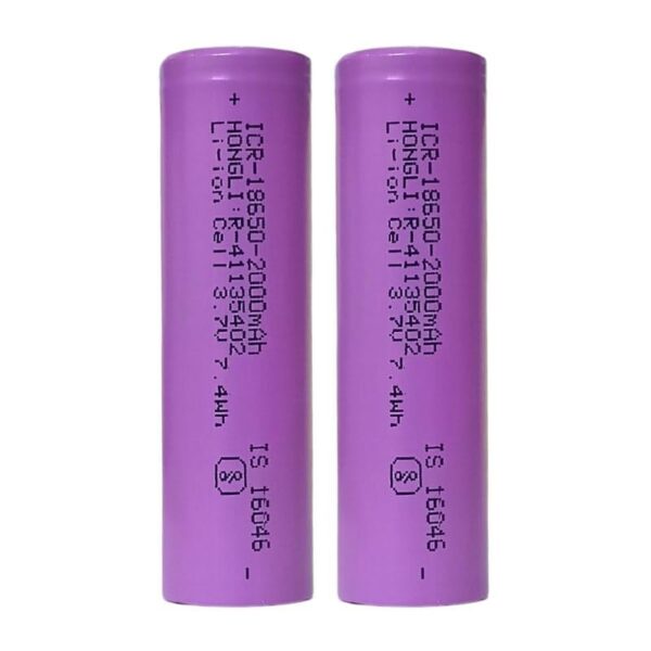 BA0027 - 3.7V 1800mA 18650 Li-ion Rechargeable Battery (Good Quality) - Image 2
